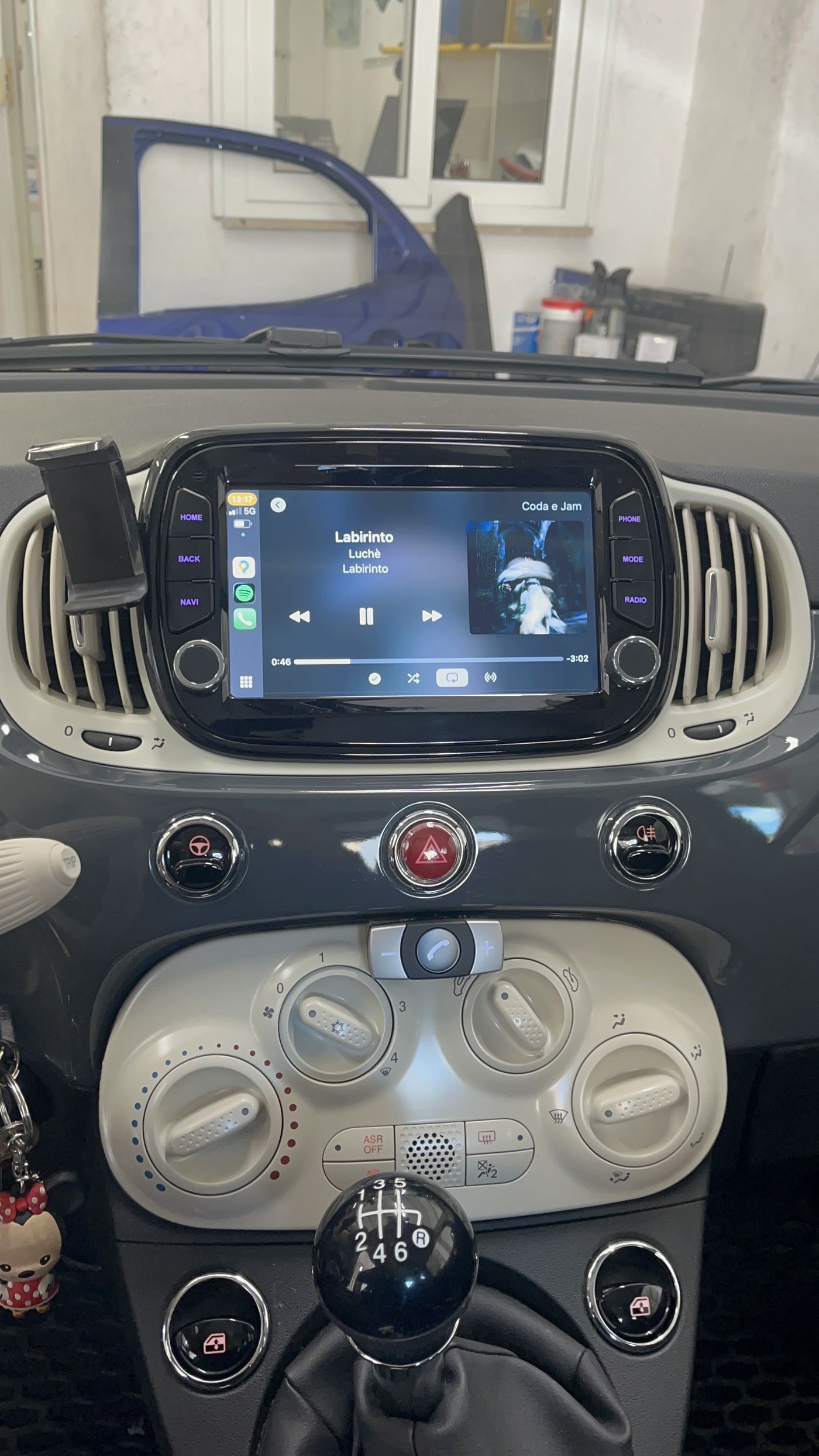 CarPlay Fiat 500