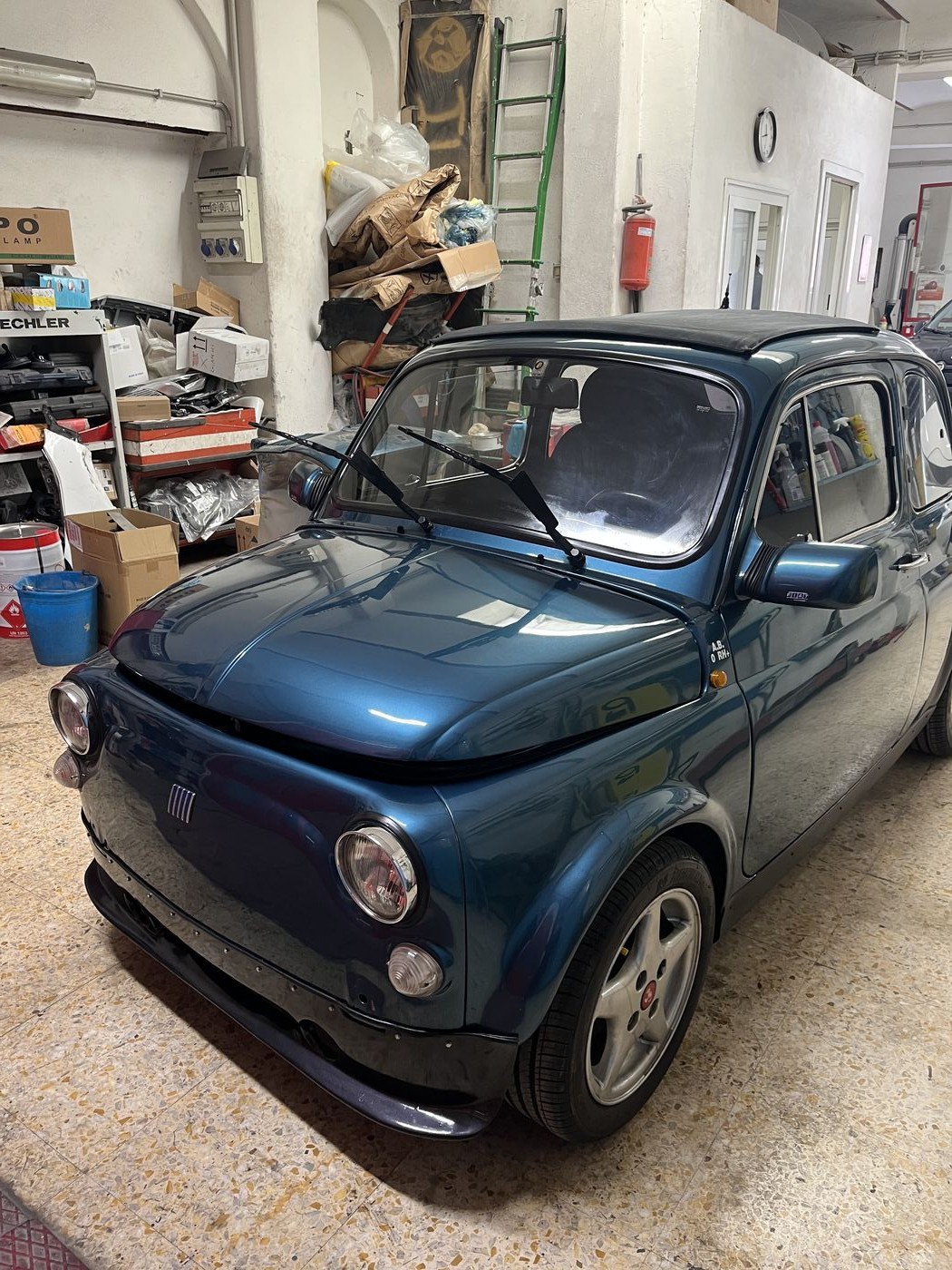 Fiat 500 epoca frontale