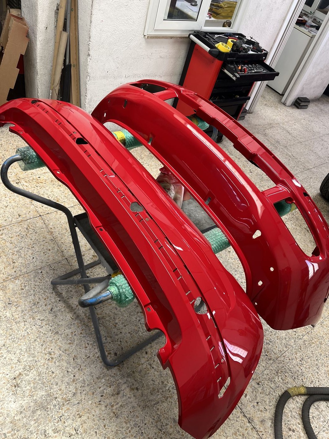 Fiat 500 paraurti rossi