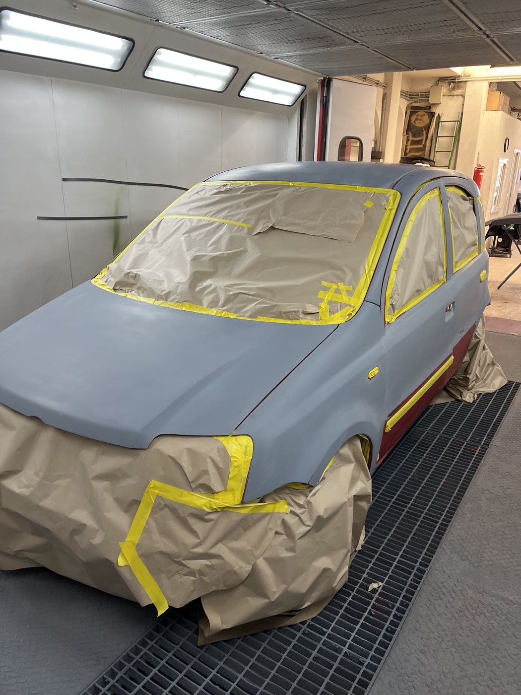 Fiat 500 cabina forno